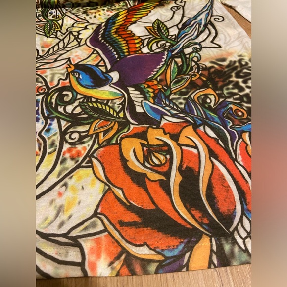 Tattoo Inspired: “Next Era Couture” Long Sleeve LG T- Shirt.Pit-to-Pit= 16.5 in. - Picture 3 of 14